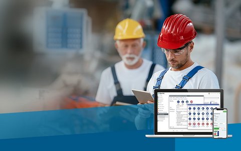 HSE-Manager erstellen eine Gefährdungsbeurteilung online mit der Quentic Software-Lösung.