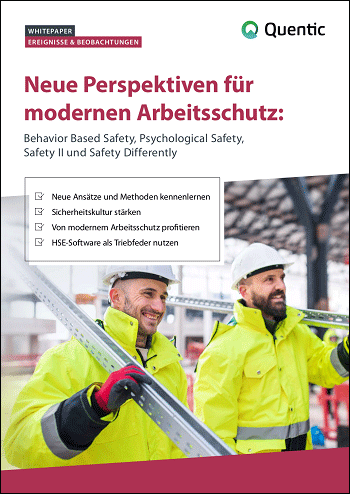 Whitepaper Neue Perspektiven für modernen Arbeitsschutz